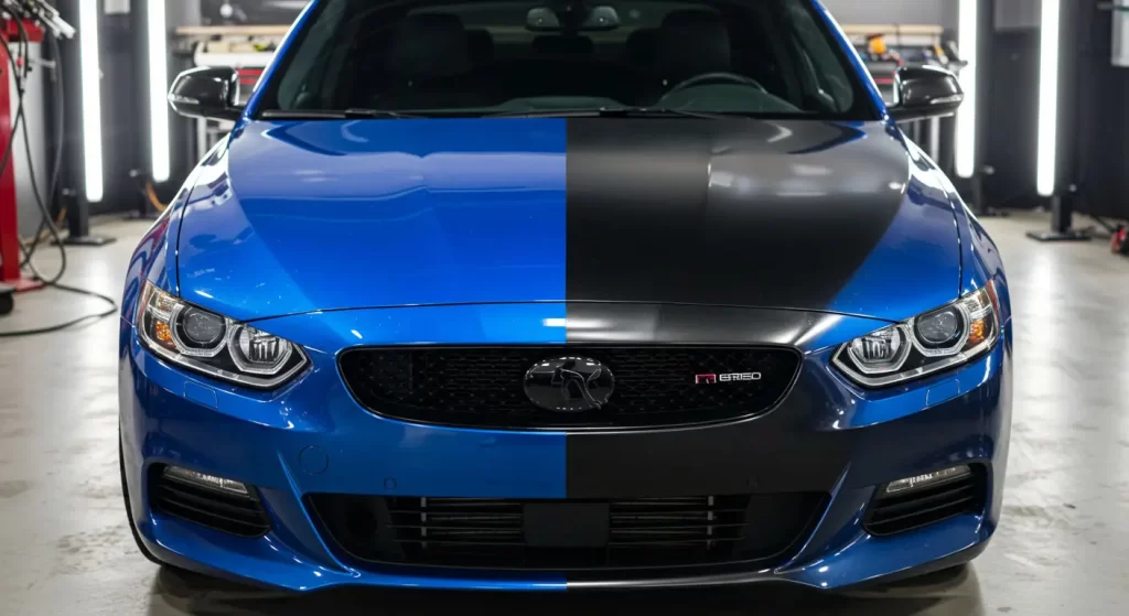 Colored PPF vs Vinyl Wrap