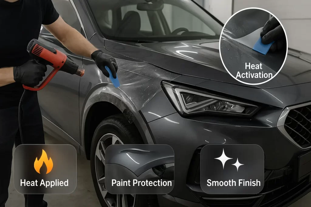 Heat Activation for TPU PPF