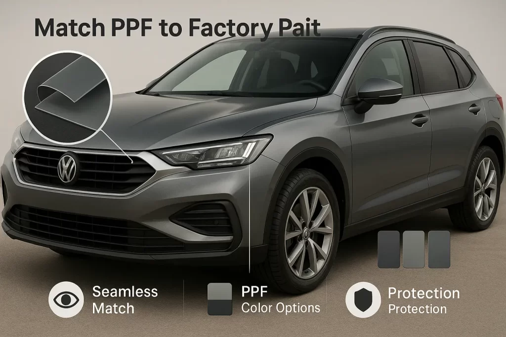 Match PPF to Factory Paint