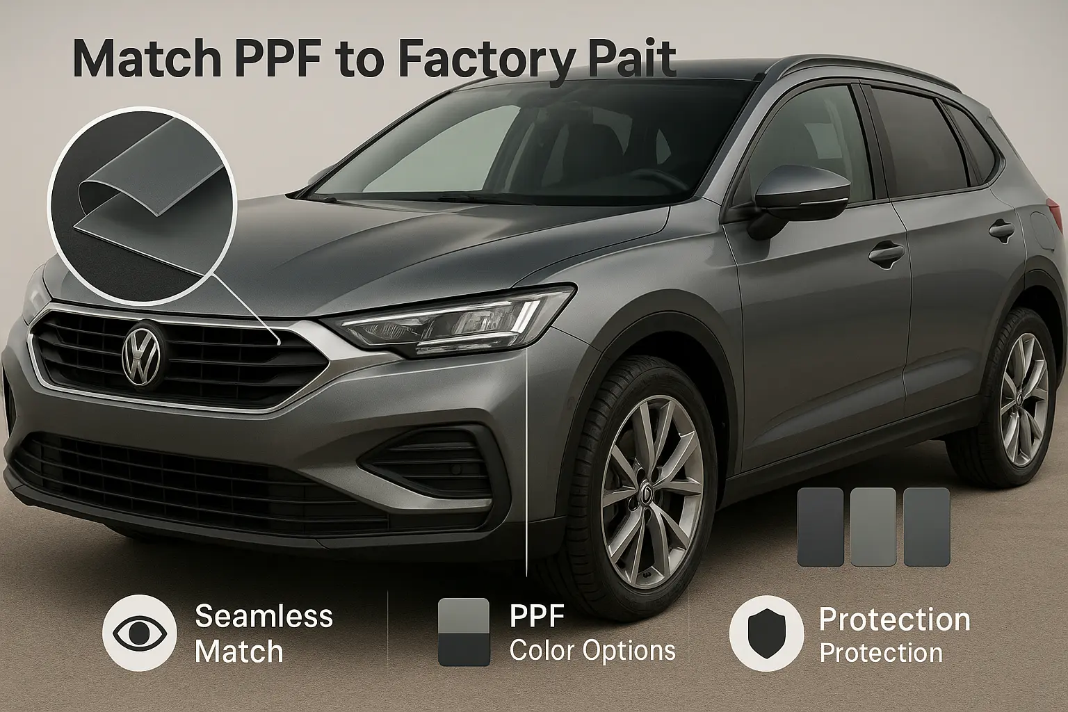 Match PPF to Factory Paint
