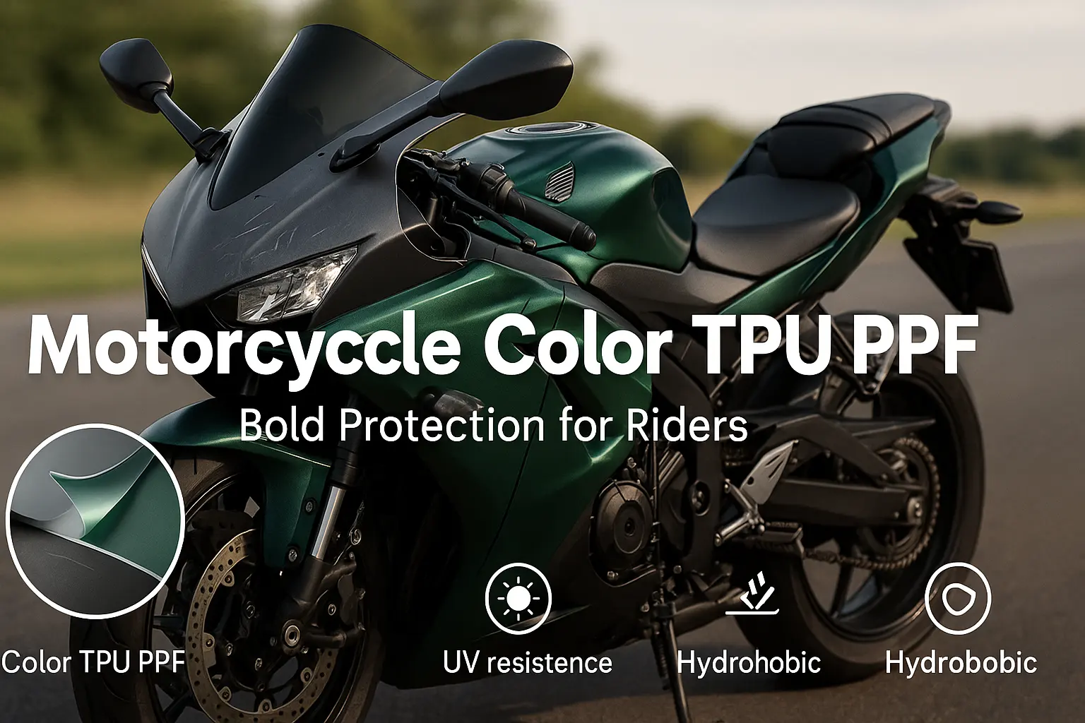 Motorcycle Color TPU PPF