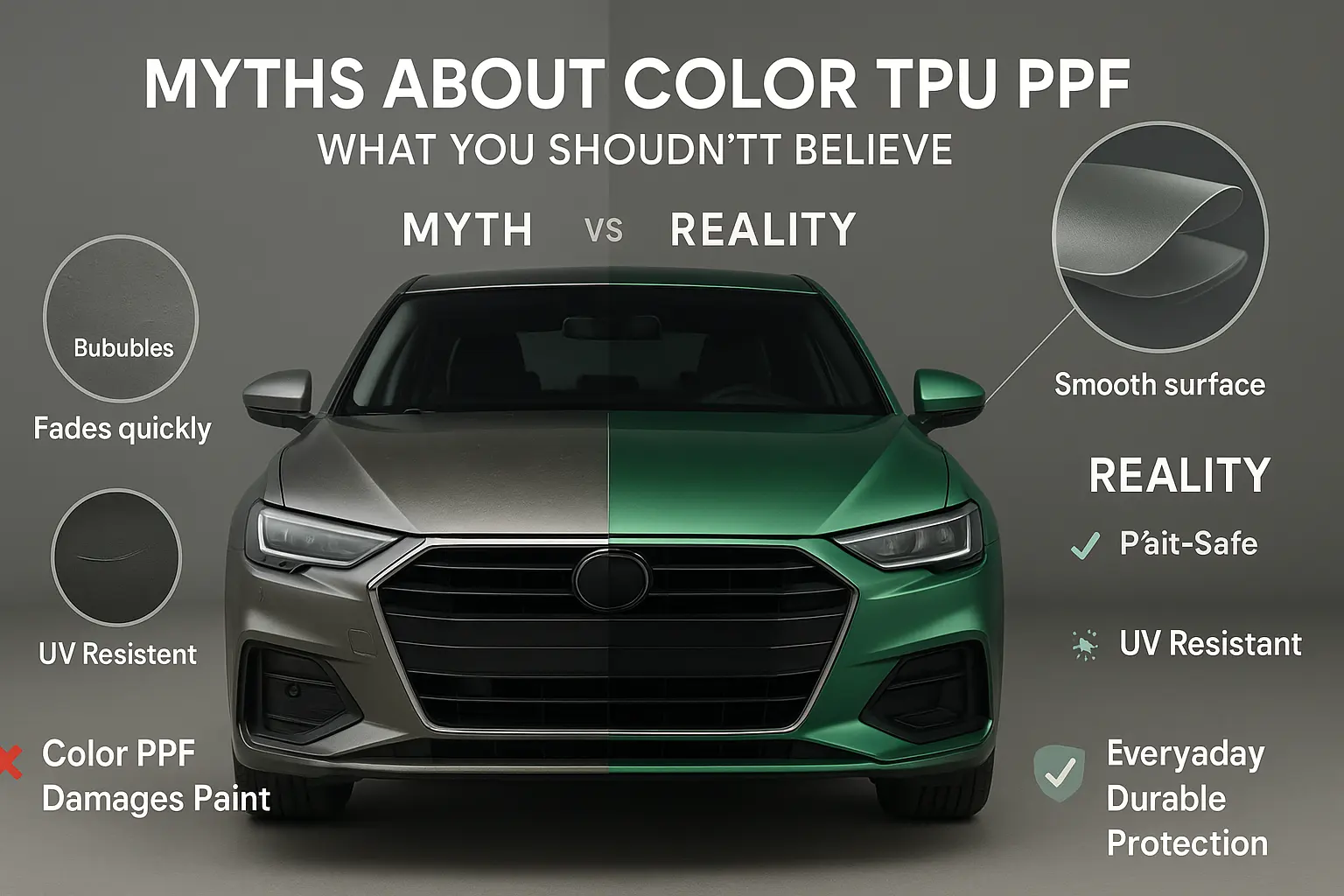 Myths About Color TPU PPF: What You Shouldn’t Believe