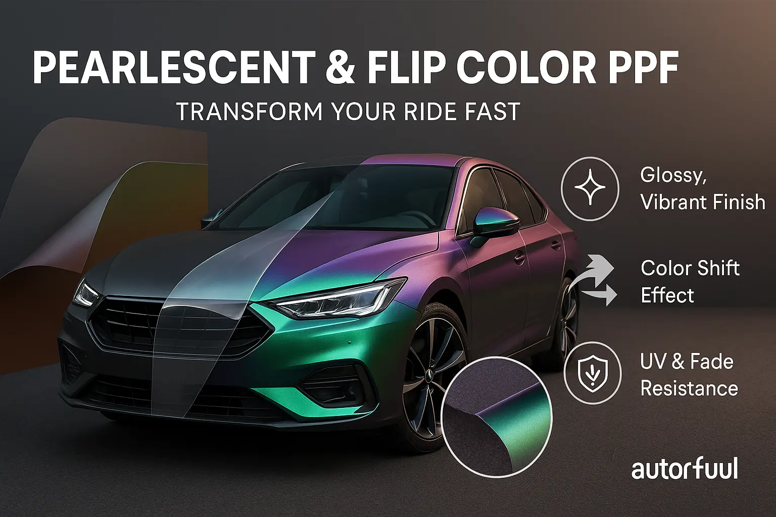 Pearlescent & Flip Color PPF