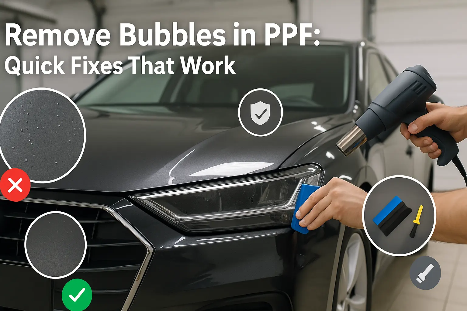 Remove Bubbles in PPF