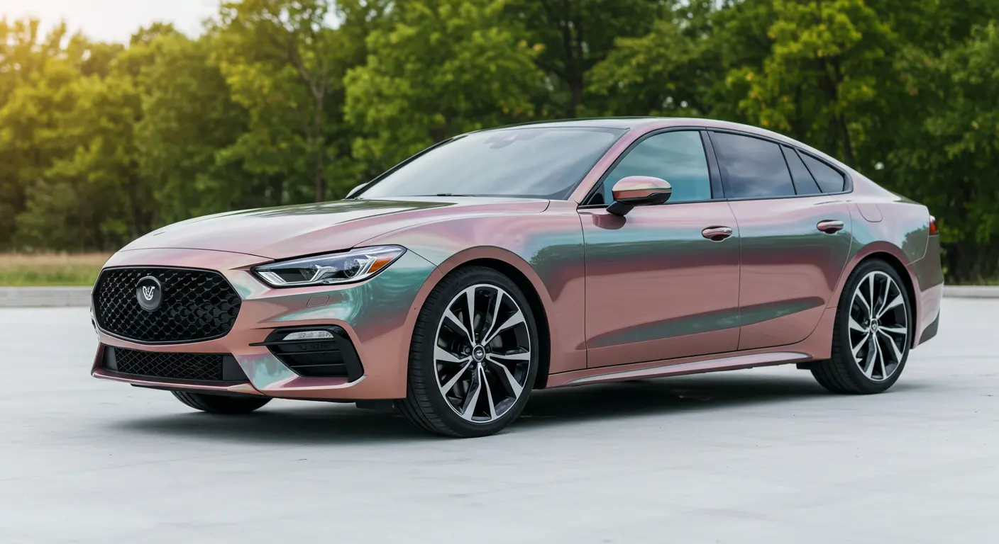 color shift PPF wrap