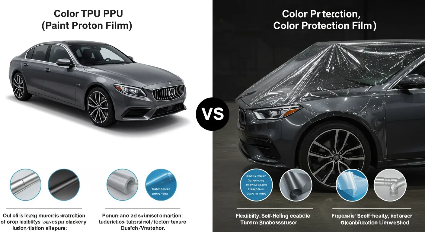 difference between color TPU PPF and color Protection Film