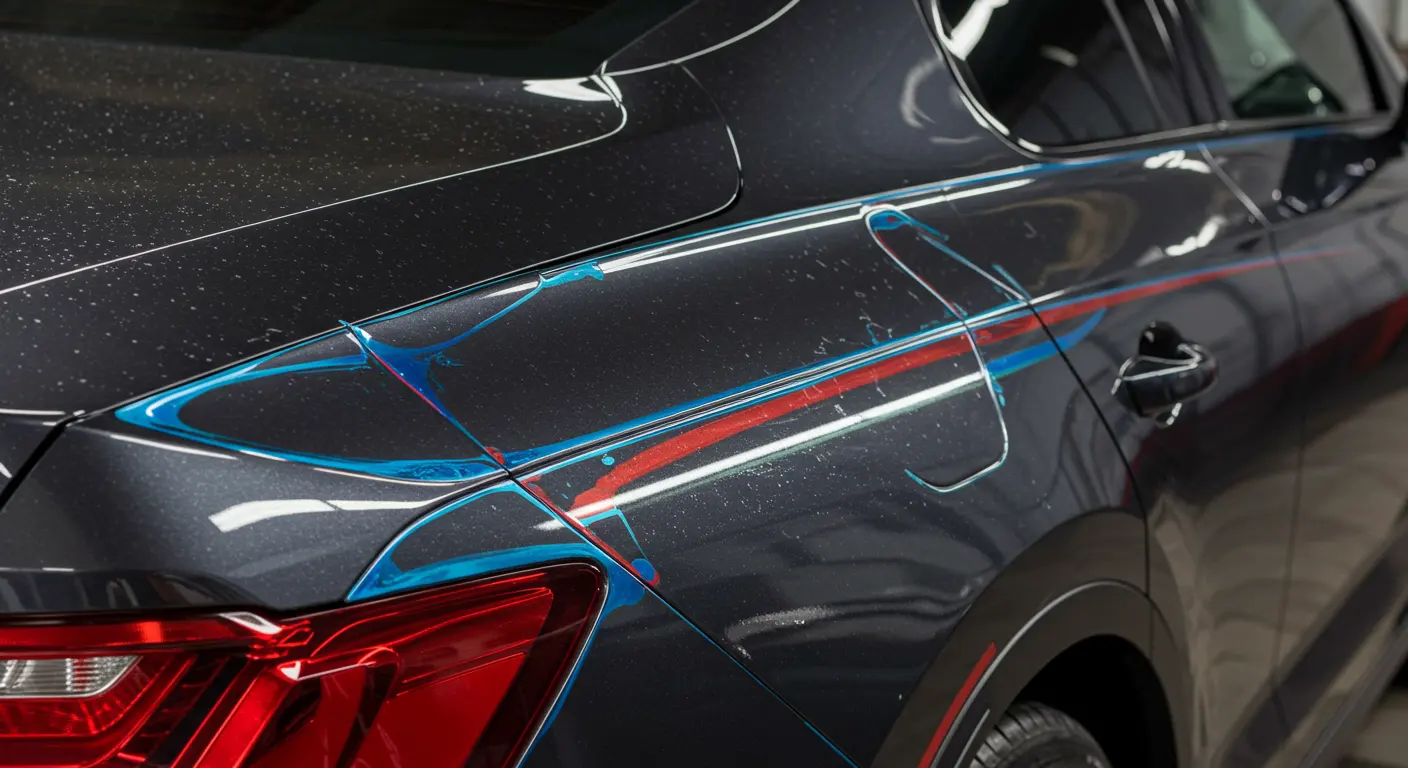 high gloss color TPU car paint protection film