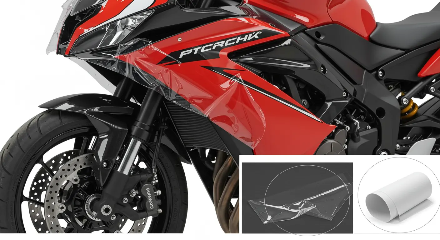 motorcycle color TPU protection film
