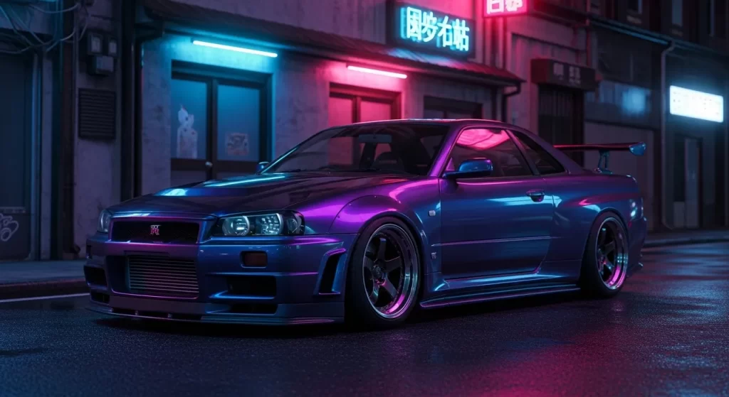 چەند دەگمەنە Midnight Purple GTR