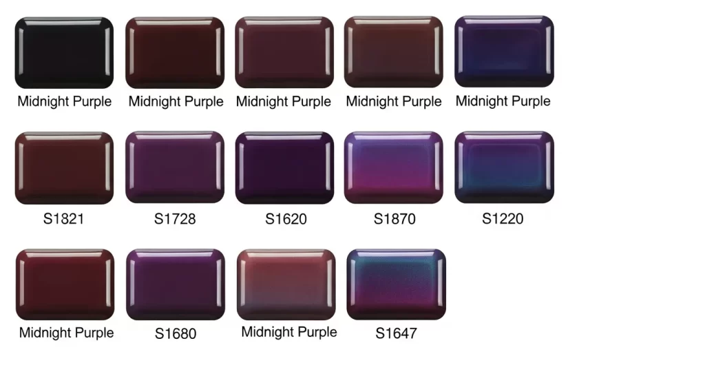 Midnight Purple Paint Codes