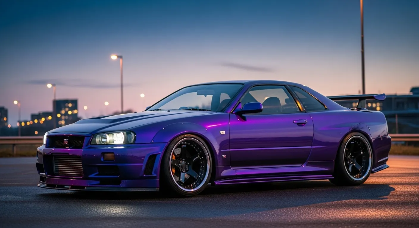 Midnight Purple Paint For GTR R34 Buying Selection Guide midnight-purple-paint-for-gtr-r34-buying-selection-guide