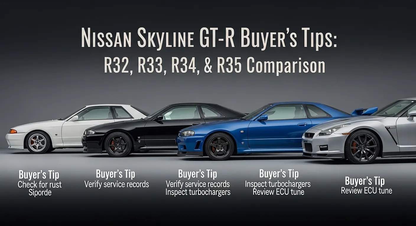 Nissan Skyline GT-R: 2026 (R32, R33, R34, R35)