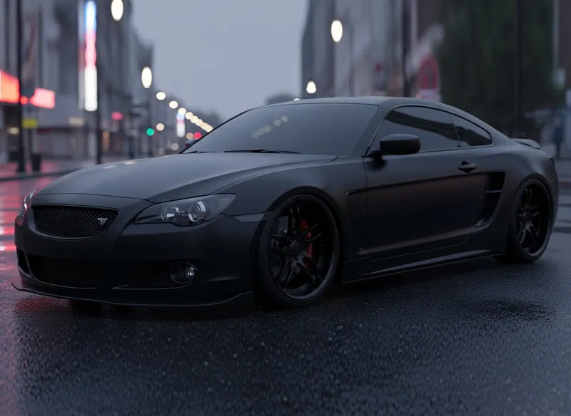 پێچانەوەی ڤینیلی ڕەشی مات پرۆفیشناڵ