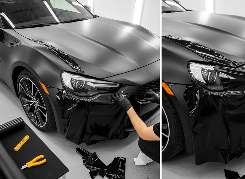 ڤینیلی ڕەشی مات خۆلکاو