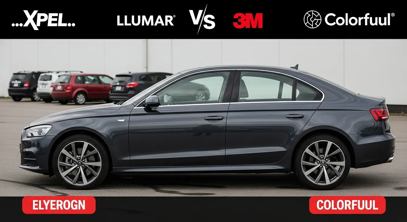 XPEL vs. Llumar vs. 3M vs. Colorfuul